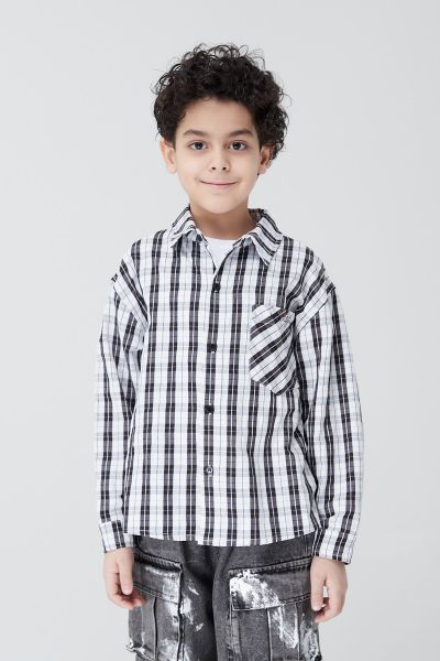 Детская рубашка/M-6617/250901023