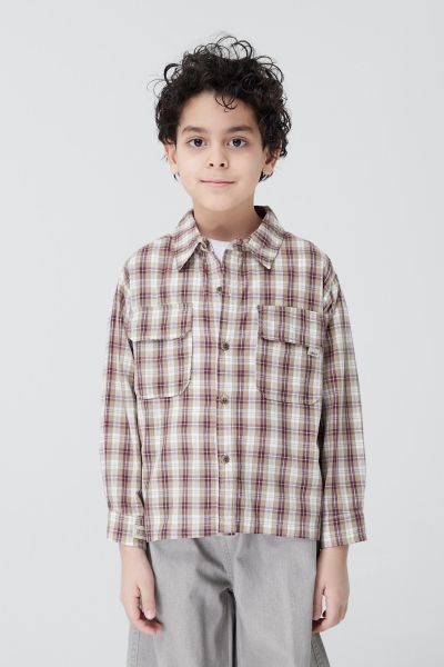 Детская рубашка/M-6637/250901021