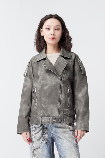 Кожаная куртка/3666/242208002