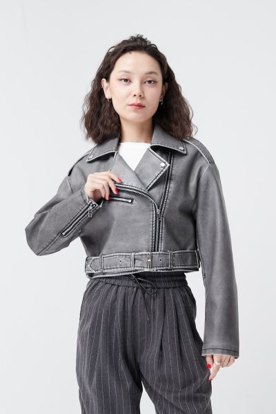 Кожаная куртка/3301/242208007